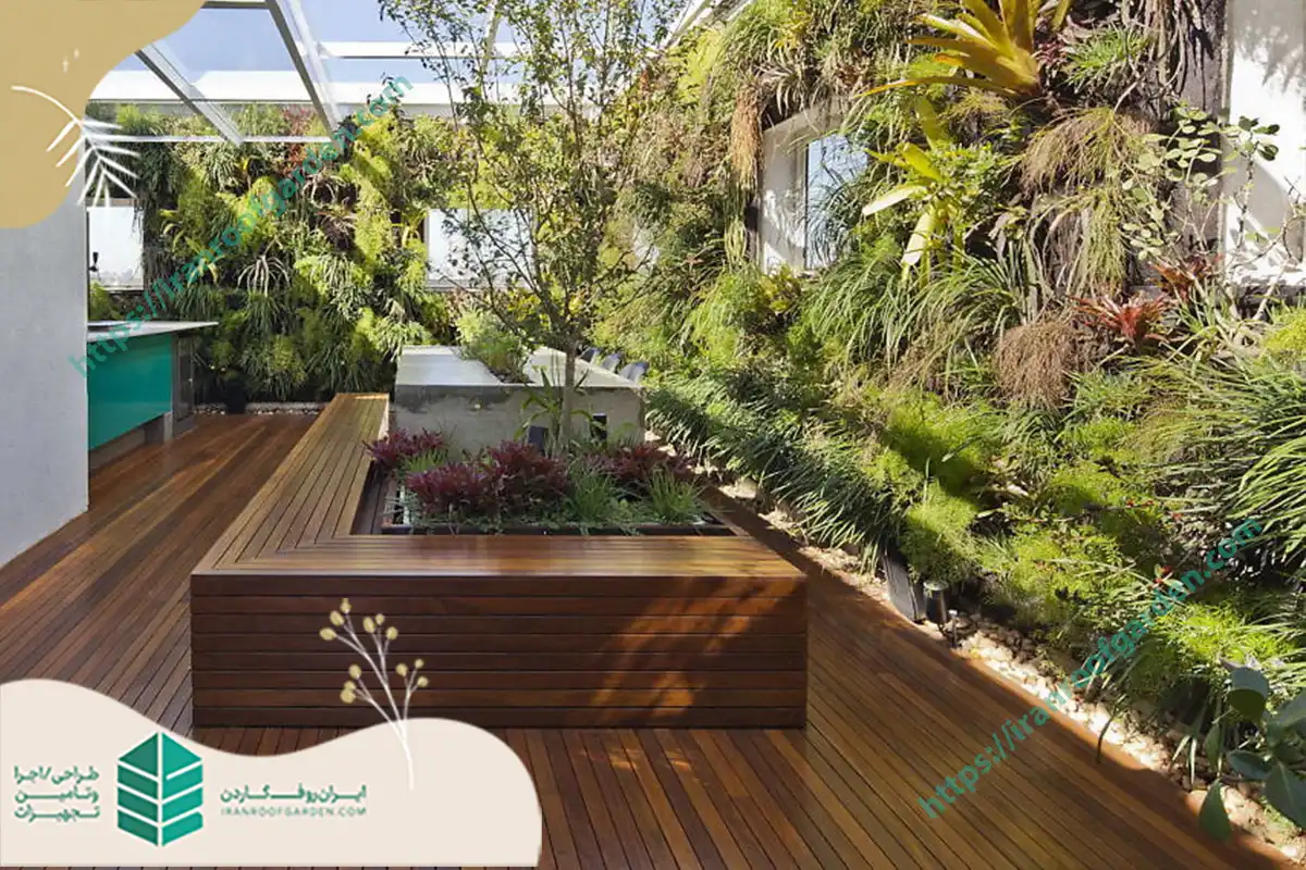 روف گاردن در آپارتمان