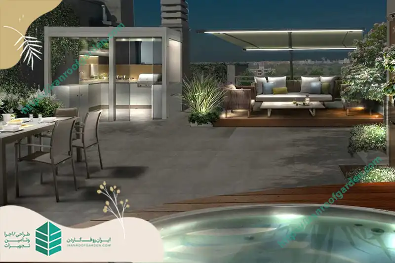 روف گاردن جذاب