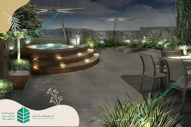 در ترسیم روف گاردن جذاب شجاع باشید و خلاقیت به خرج دهید
