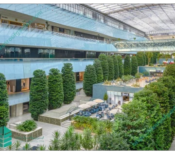 Green roof of Iran Mall commercial