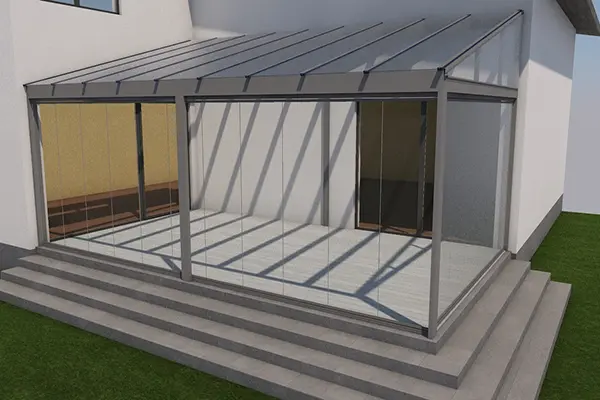 روف گاردن زمستانی