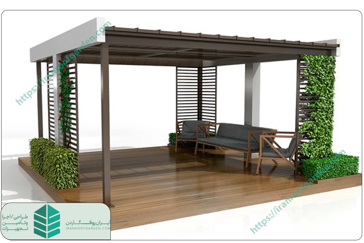 آلاچیق های مدرن فلزی