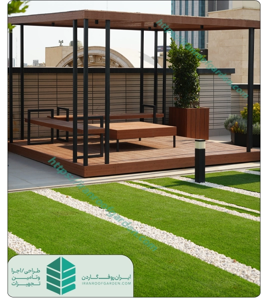 طراحی بام سبز