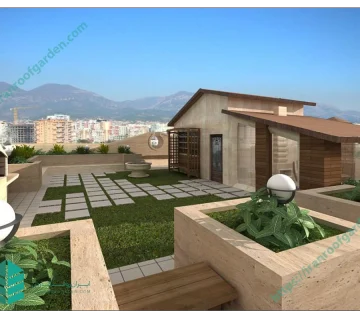 زیباترین روف گاردن های تهران