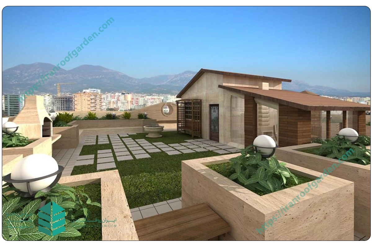 زیباترین روف گاردن در تهران