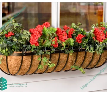 فلاور باکس پشت پنجره ایران