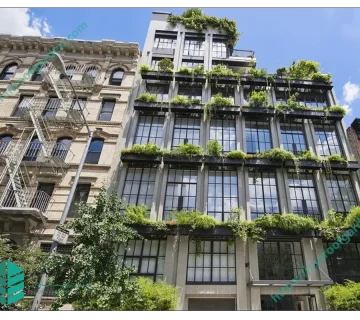 فلاور باکس نمای ساختمان ایران