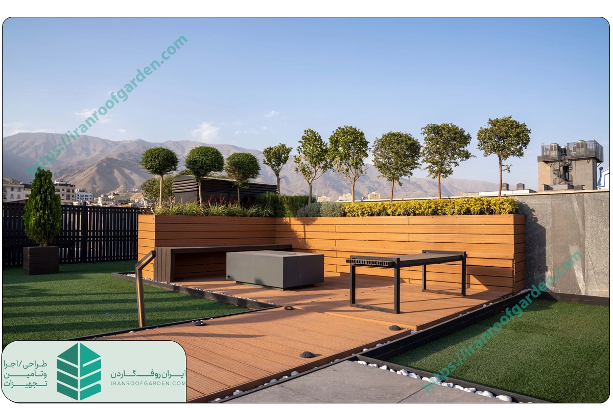 روف گاردن لاکچری و شیک