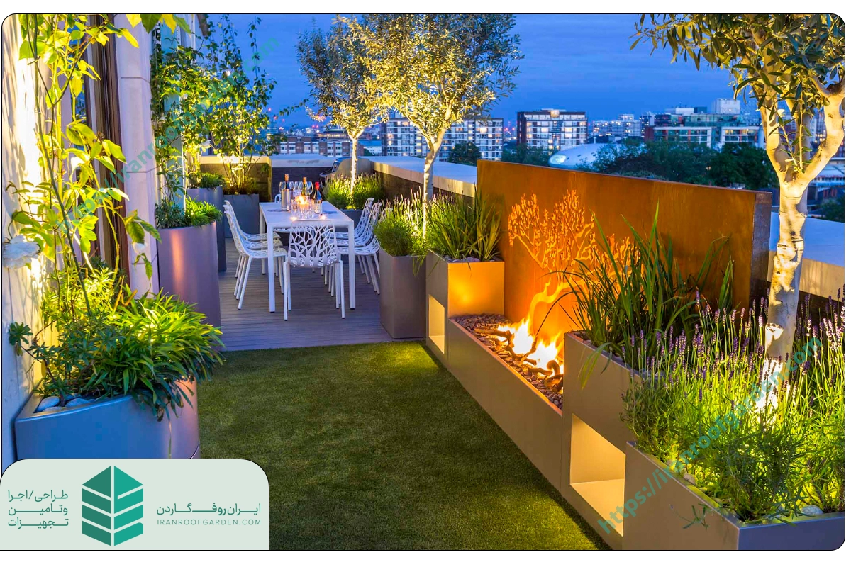 روف گاردن سعادت آباد