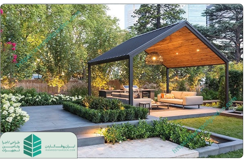 آلاچیق باغی مدرن