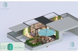 طراحی روف گاردن