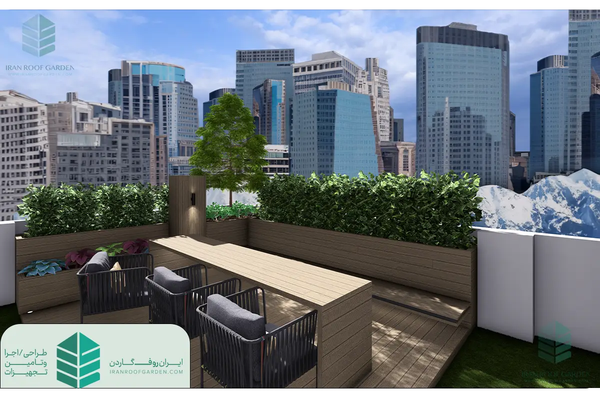 طراحی روف گاردن