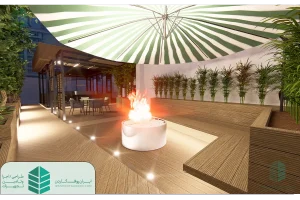 اصول طراحی باغ بام 