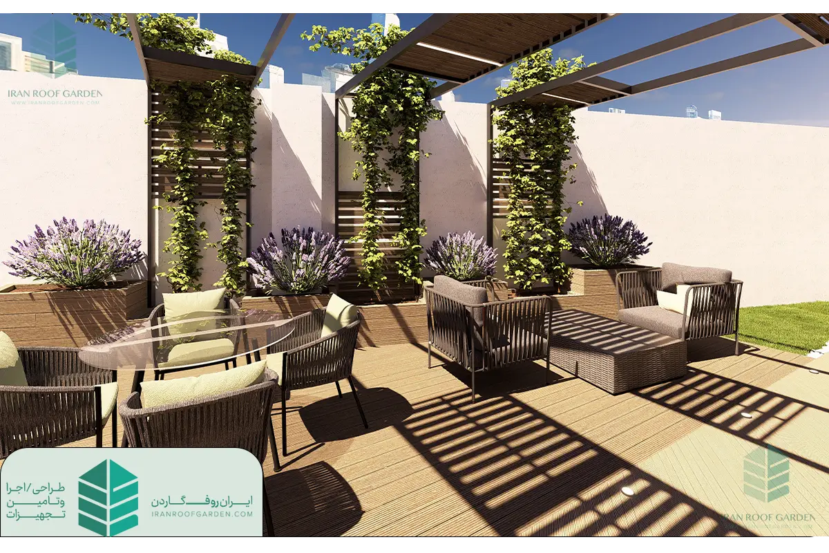 اصول طراحی باغ بام