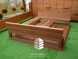 روف گاردن با چمن مصنوعی