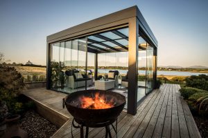 روف گاردن شیشه ای