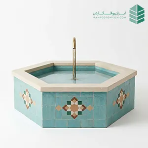 آبنما از ویژگی های طراحی روف گاردن مراکشی