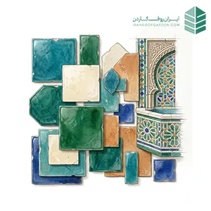 کاشی مراکشی عناصر طراحی بام به سبک مراکشی