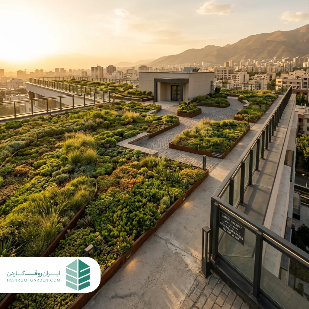 ظرفیت سازه در روف گاردن گسترده