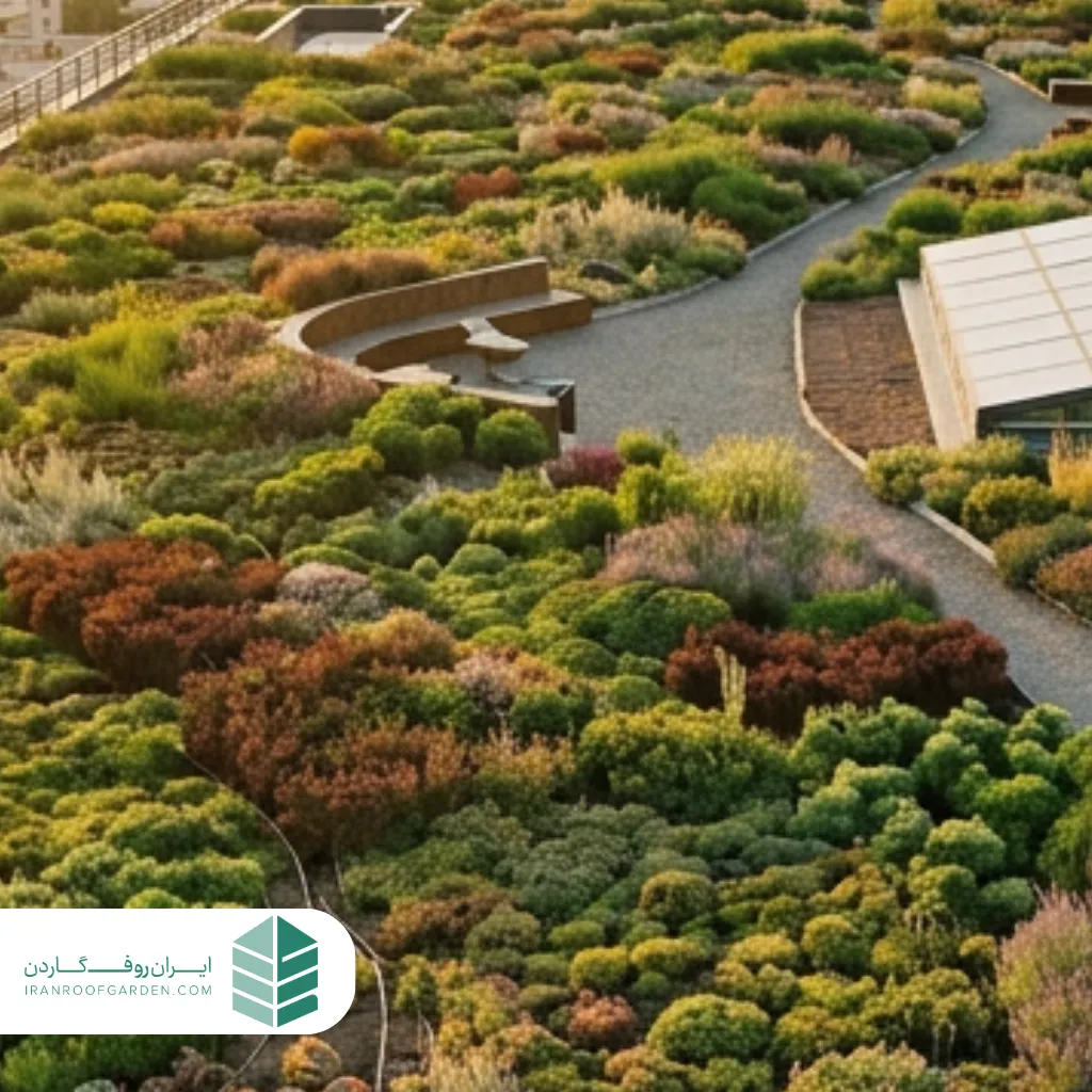 گیاهان مناسب برای روف گاردن گسترده